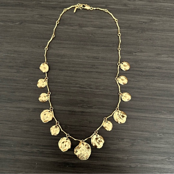 Zara Pack of 3 Medallion Necklaces in Gold Tone - Picture 7 of 9